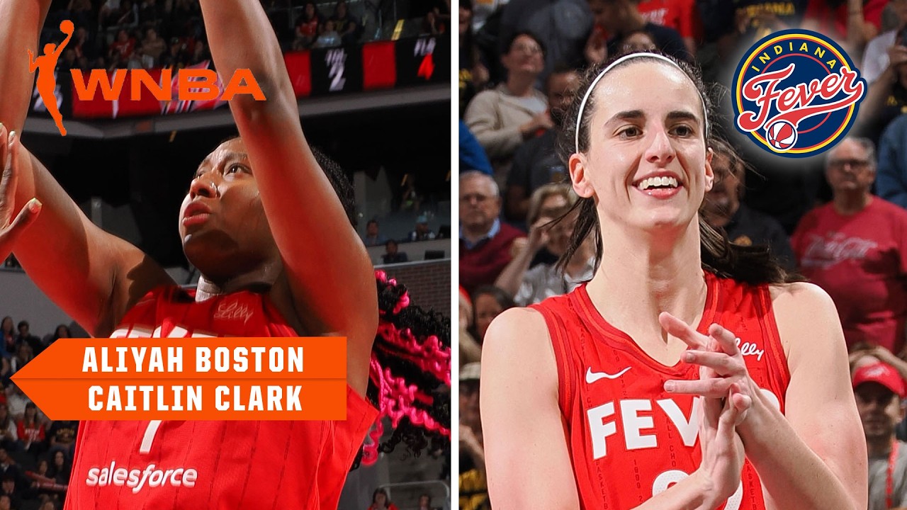 ALIYAH BOSTON & CAITLIN CLARK combine for 56 PTS 🔥 BOTH double-double vs. Dream | WNBA on ESPN