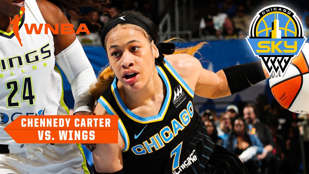 Chennedy Carter drops a GAME-HIGH 28 PTS in the Sky’s win without Angel Reese 🔥 | WNBA on ESPN