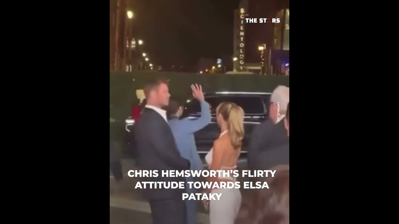 Chris Hemsworth would lovingly flirt with Elsa Pataky and they’ve been spotted on many occasions.