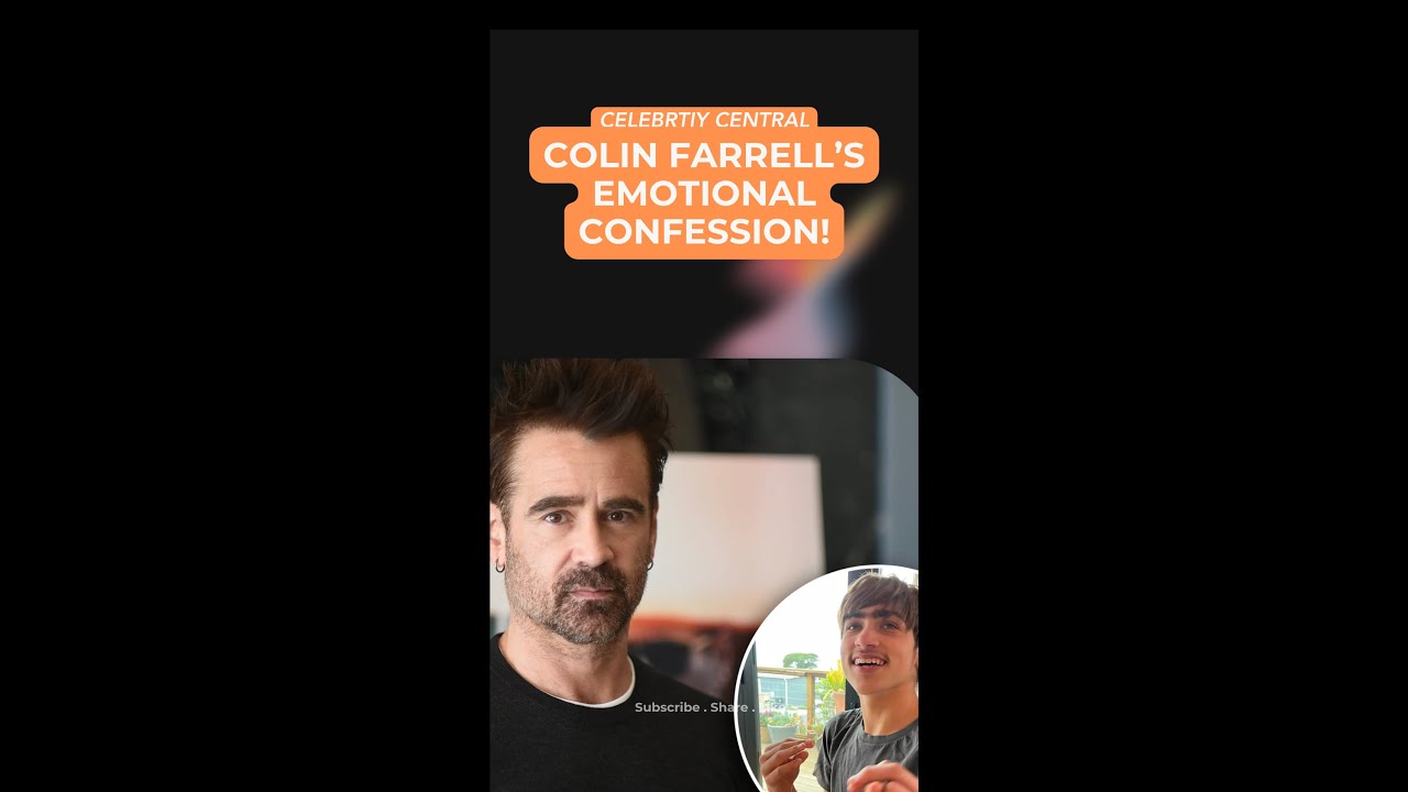 Colin Farrell’s Heartfelt Reveal: Son’s Rare Angelman Syndrome Journey | Celebrity Central