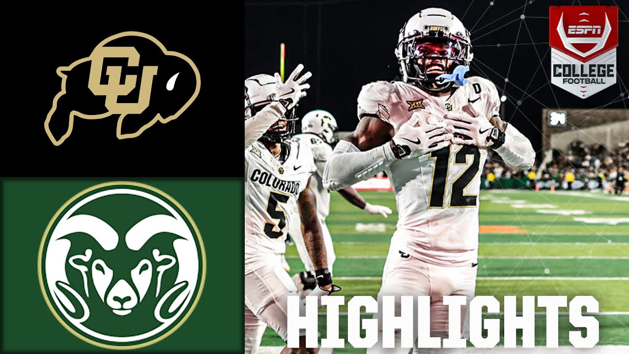 Colorado State Rams vs. Colorado Buffaloes | Full Game Highlights | ESPN College Football