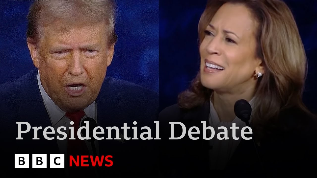 Debate verdict:  defensive Trump rattled by confident Harris | BBC News