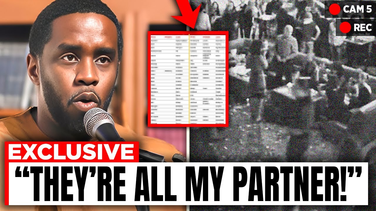 Diddy SNITCHES After Arrest & LEAKS List Of Celebs INVOLVED In FREAKOFFS!