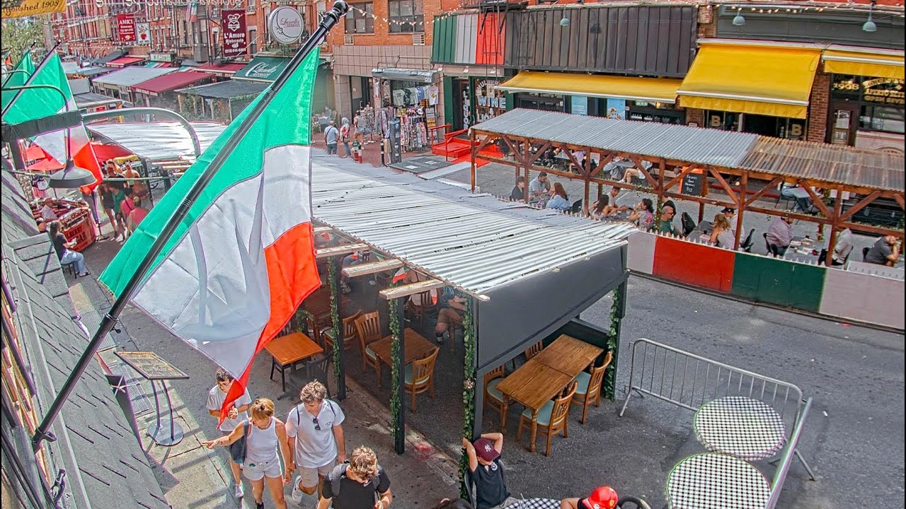 EarthCam Live:  Mulberry Street (Little Italy, NYC)