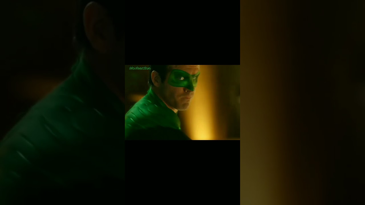 Green lantern save his girlfriend #clips #movie