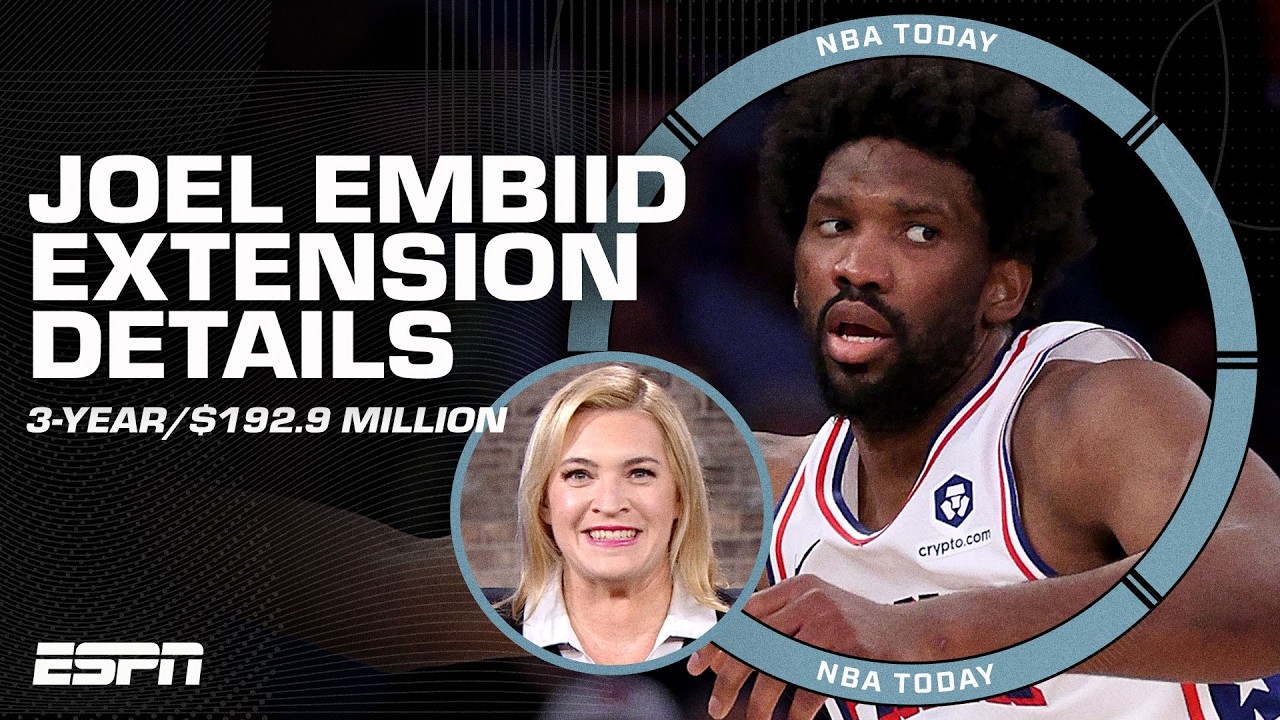 Joel Embiid GOT THE BAG in Philly 💰 He FINALLY has a championship chance! - Zach Lowe | NBA Today