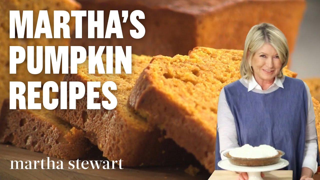 Martha Stewart’s Best Pumpkin Recipes | Cakes, Cookies, and Carving