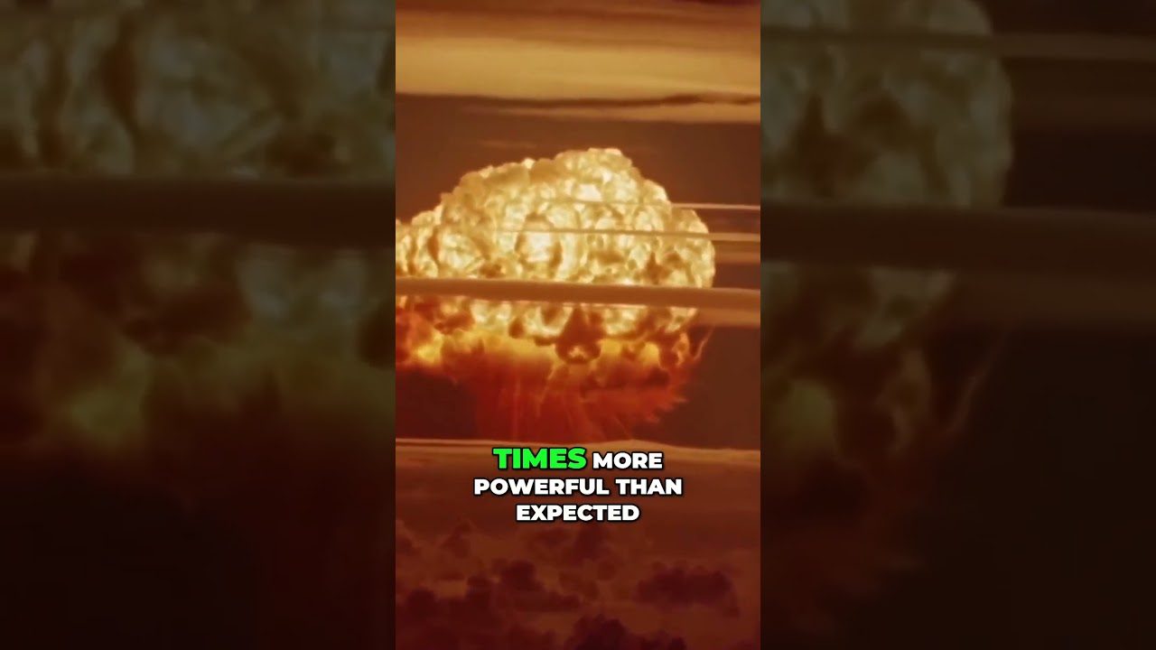 Rare Footage Of US Nuclear Test Castle Bravo