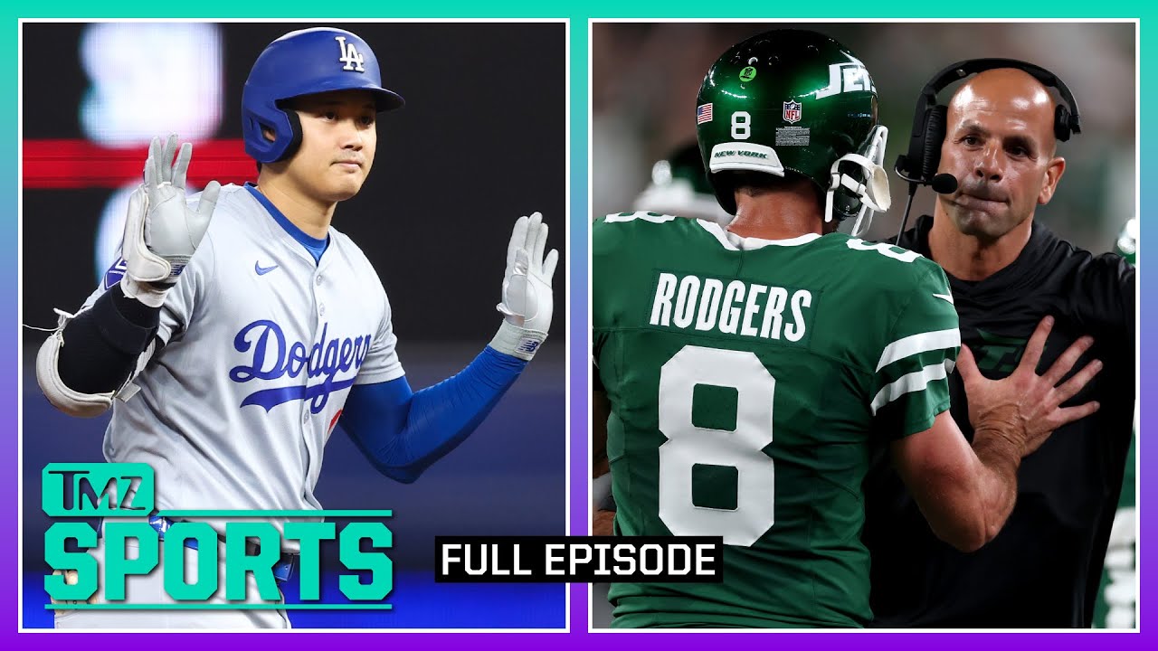 Shohei’s Historic 50-50 Feat & Rodgers’ Tense Clash with Head Coach | TMZ Sports Full Ep – 9/20/24