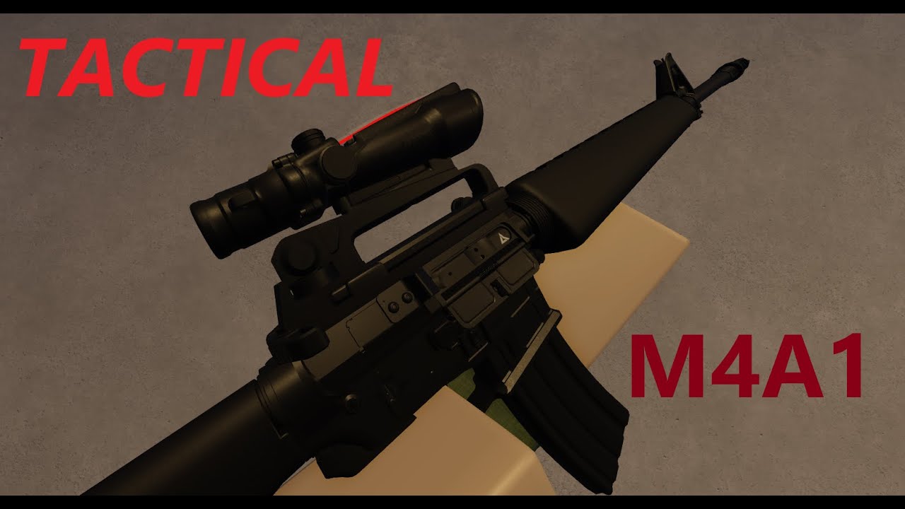 TACTICAL M4A1 in DEADLINE [Roblox]