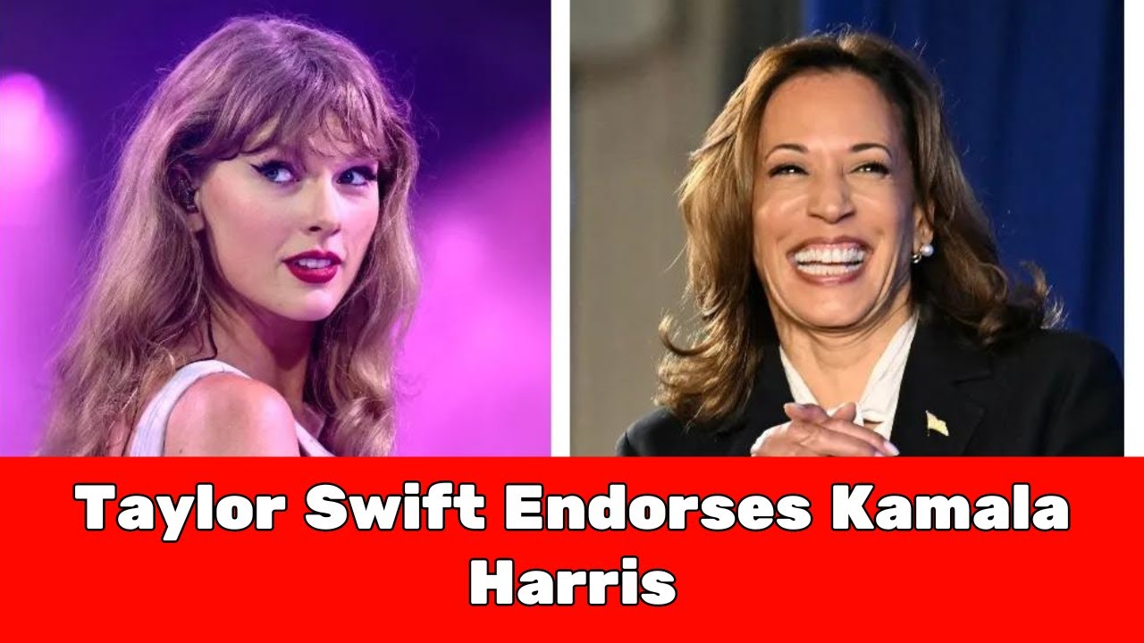 Taylor Swift Endorses Kamala Harris #celebritynews #hollywoodgossips #hollywoodcelebrities