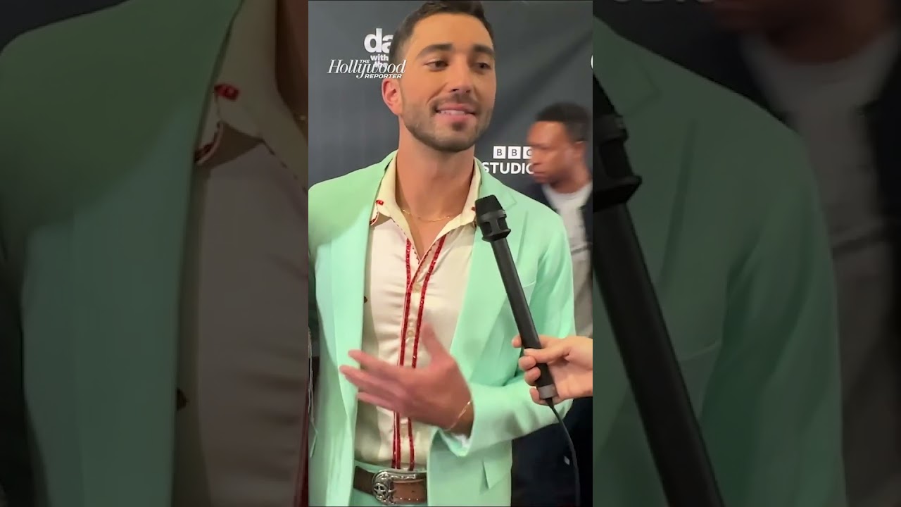 #TheBachelor Alum #JoeyGraziadei on Having That Butterfly Feeling Before Performing on #DWTS #shorts