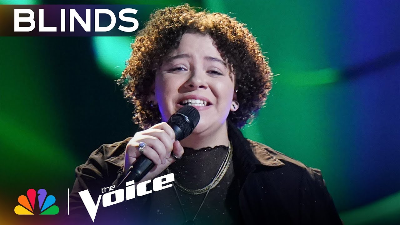 17-Year-Old Shye’s Four-Chair Turn Performance of “Superman” | The Voice Blind Auditions | NBC