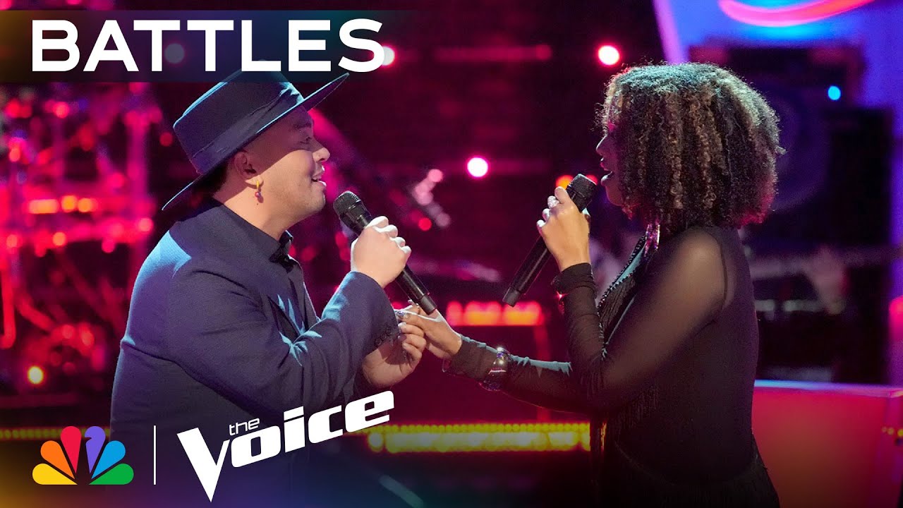 Aliyah Khaylyn and Sofronio Vasquez Sing Every Emotion with “The Power of Love” | The Voice Battles