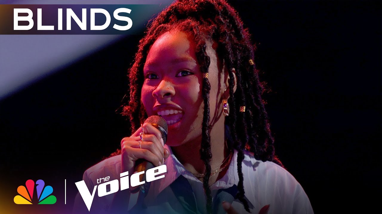 All Eyes Are On Sixteen-Year-Old Zaza Benjamin Covering “Hard Place” | Voice Blind Auditions | NBC