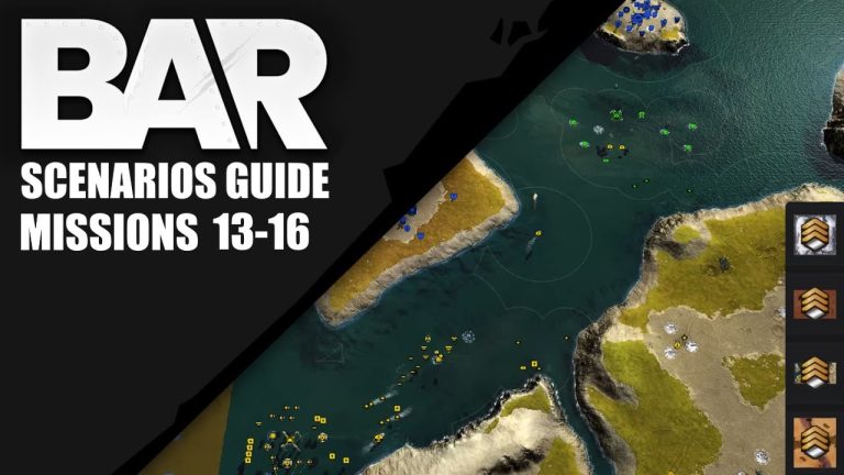 BAR Scenario Guide Part 4 – David vs. Goliath, Infantry Sim, World War XXV, New Beginning (Brutal)