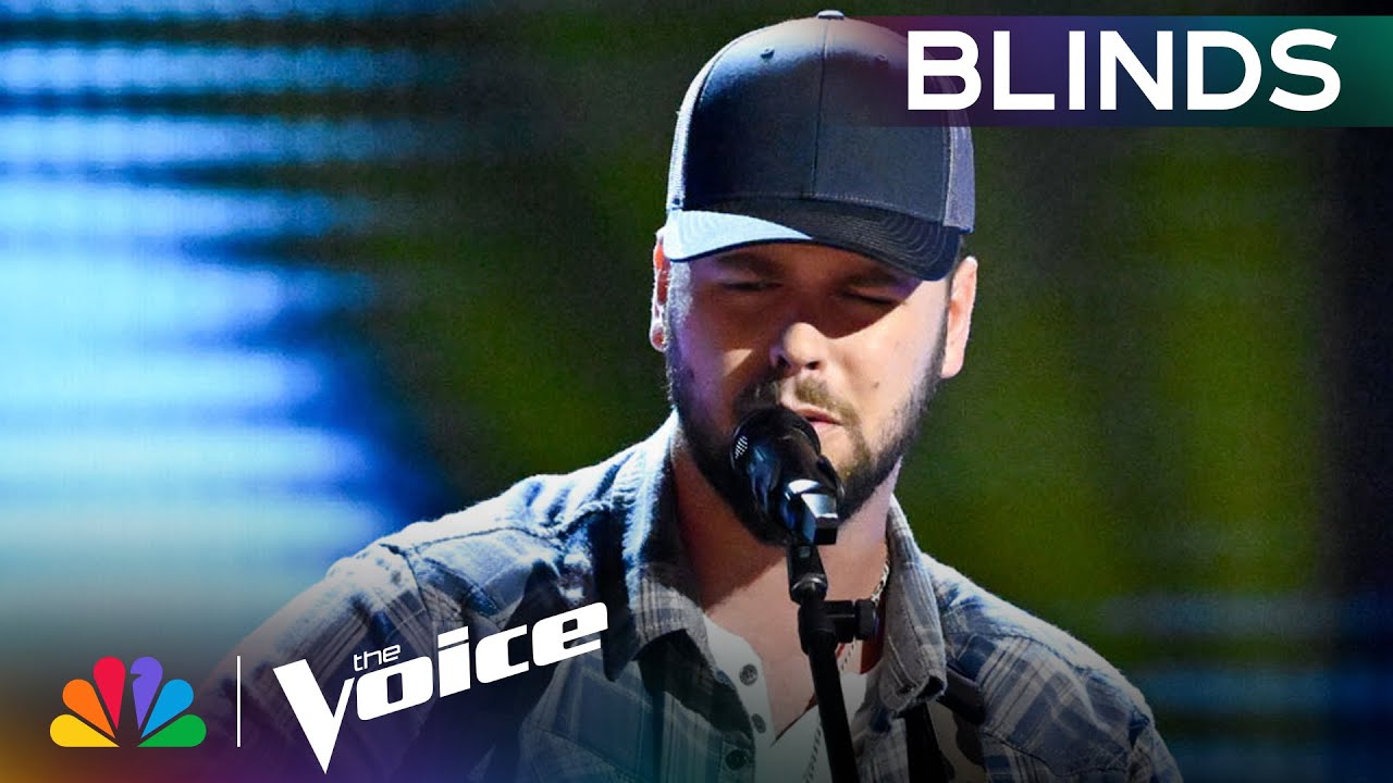 Coaches Battle Over Tanner Frick’s Four-Chair-Turn Performance | The Voice Blind Auditions | NBC