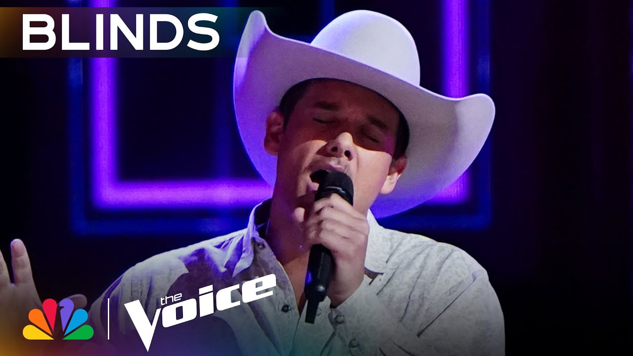 Drake Hyde’s Heartwarming Cover of Collin Raye’s “Little Rock” | The Voice Blind Auditions | NBC