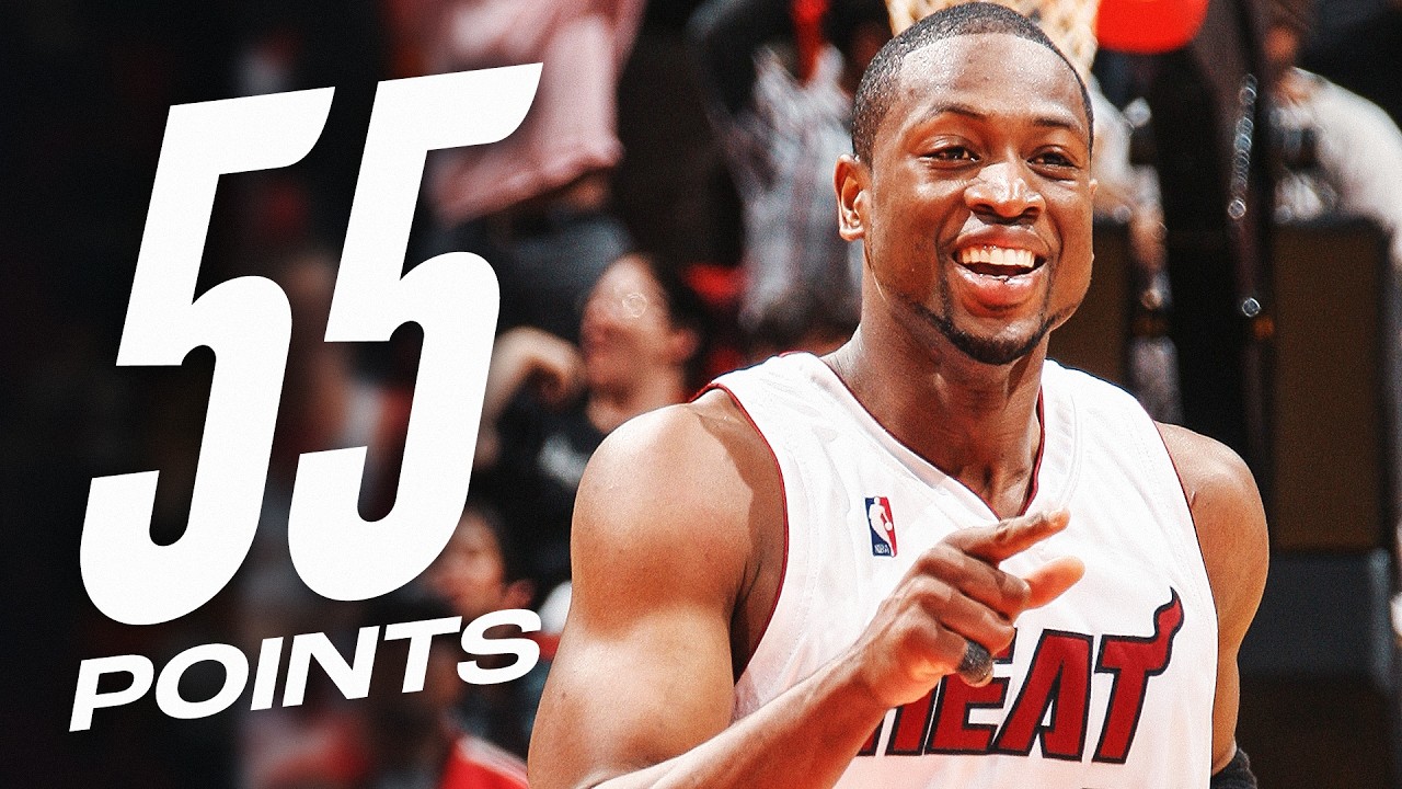 Dwyane Wade’s LEGENDARY 55-PT Performance! | NBA Classic Games