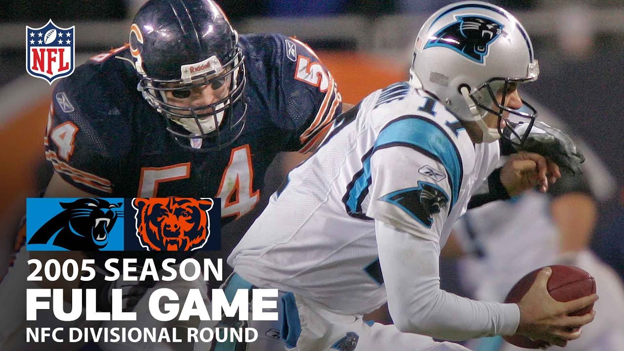 FULL GAME!! Carolina Panthers vs. Chicago Bears | NFL 2005 Season NFC Divisional Round