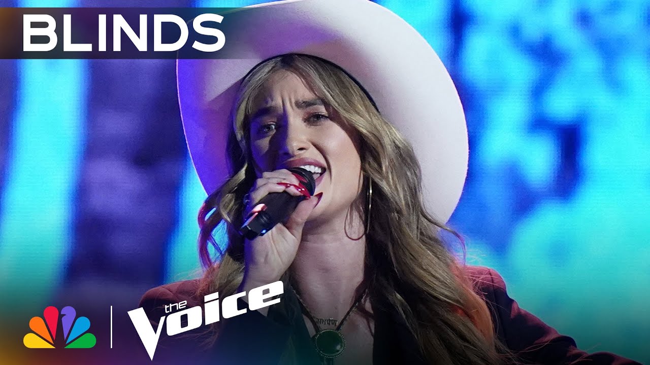 Georgia Starnes Blows the Coaches Away and Earns a Four-Chair Turn | The Voice Blind Auditions | NBC