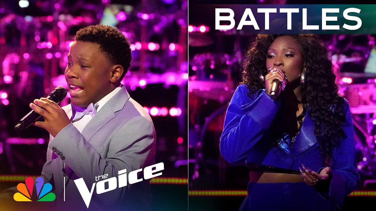 Jaukeem Fortson and Tsola Raise the Bar with Their Performance of “Higher Love” | The Voice Battles