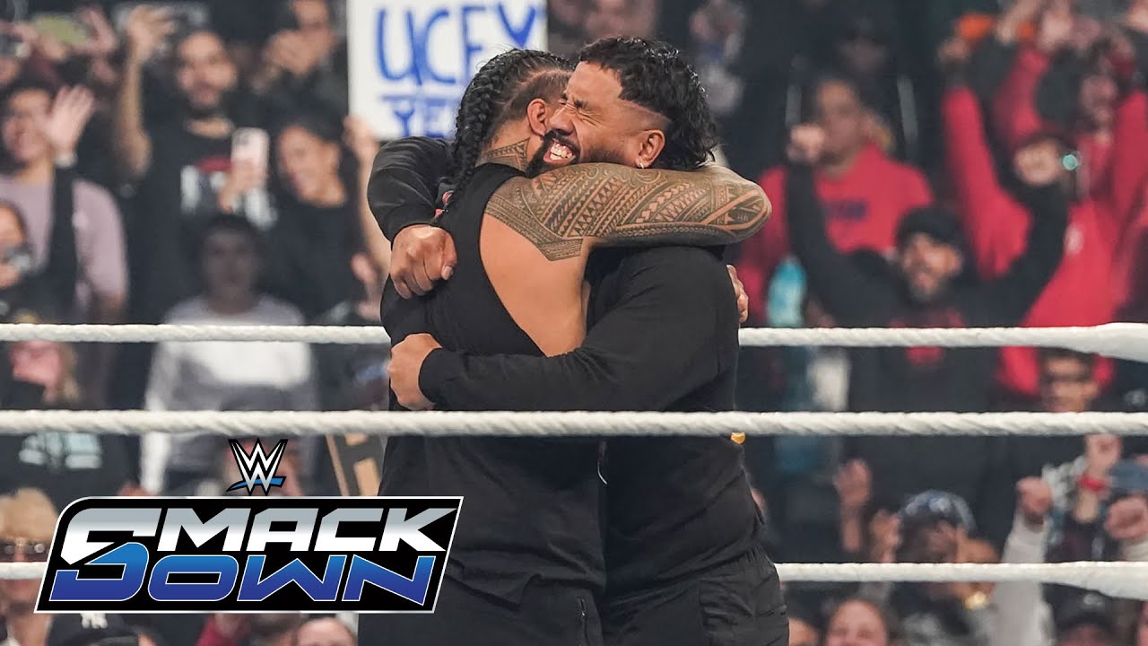 Jimmy and Jey Uso reunite after ripping gold from The Bloodline: SmackDown highlights, Oct. 25, 2024