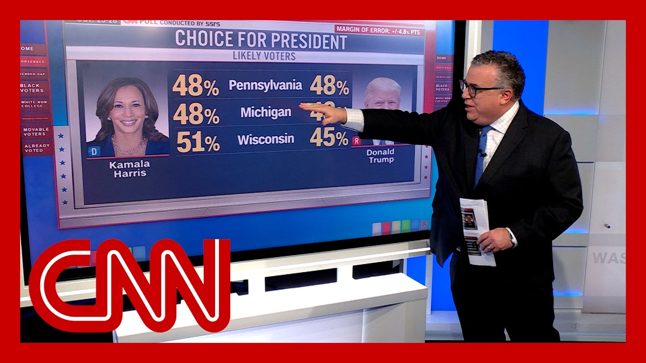 New polling shows where Harris has an edge over Trump