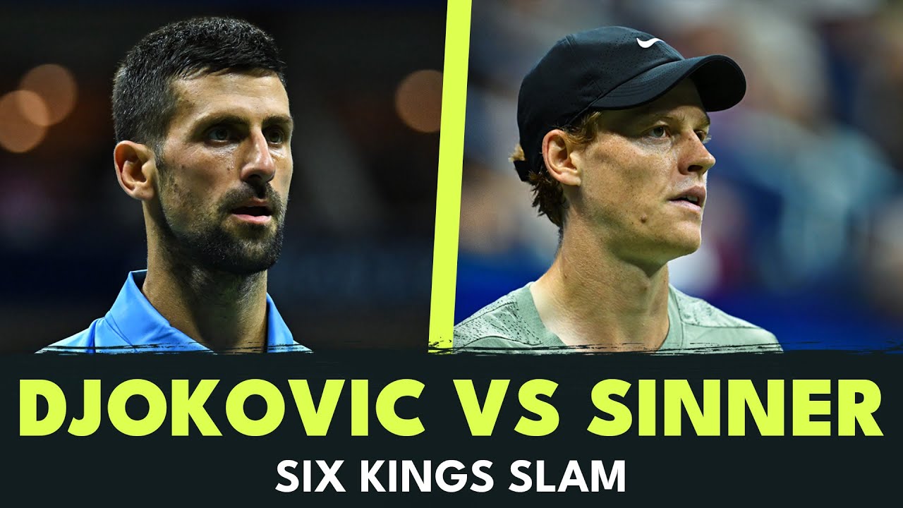 Novak Djokovic vs Jannik Sinner INTENSE Match Highlights | Six Kings Slam 2024