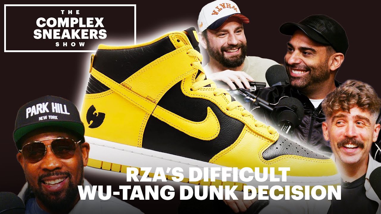 RZA’s Difficult Decision to Retro the Wu-Tang Dunk | The Complex Sneakers Show