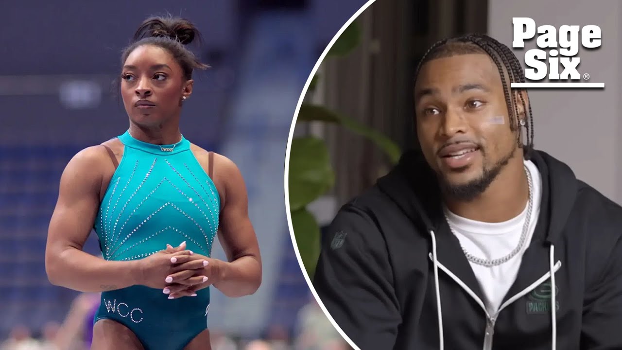 Simone Biles defends husband Jonathan Owens yet again for viral ‘catch’ comment