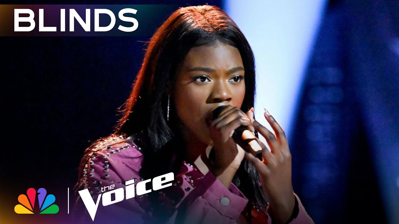 Sixteen-Year-Old Mikaela Ayira Raises the Bar Performing “Human” | The Voice Blind Auditions | NBC