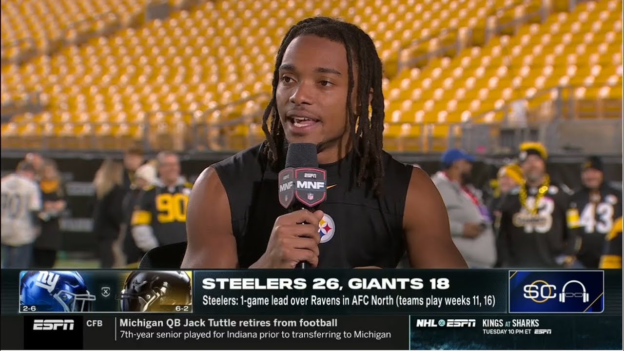 Steelers are READY for Super Bowl! – Calvin Austin III tells ESPN about Steelers 26-18 win vs Giants