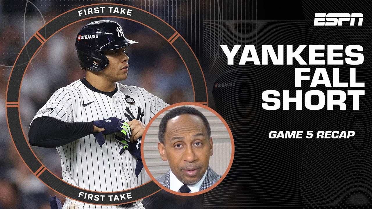 Stephen A. POINTS THE BLAME in the Yankees’ World Series loss to the Dodgers | First Take