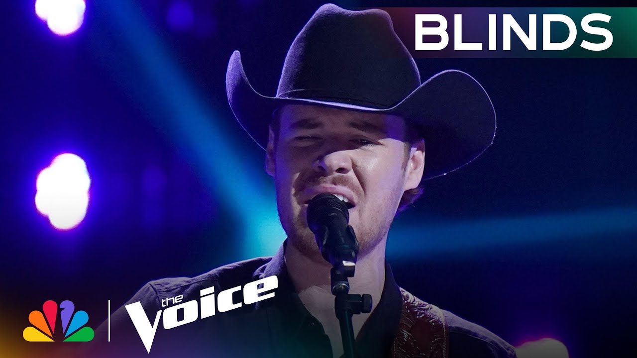 Tate Renner Performs “Hurricane” and Electrifies the Stage | The Voice Blind Auditions | NBC