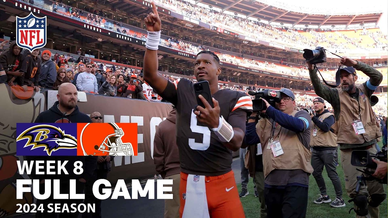 ULTIMATE BELIEF!! Baltimore Ravens vs. Cleveland Browns FULL GAME | NFL 2024 Season Week 8