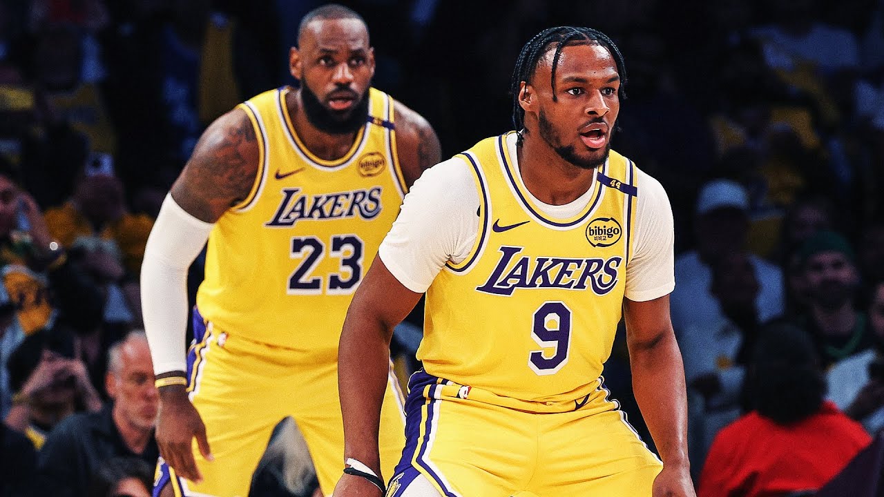 “You Ready”- LeBron & Bronny James MAKE NBA HISTORY As The 1st Father/Son Duo To Share The Court!