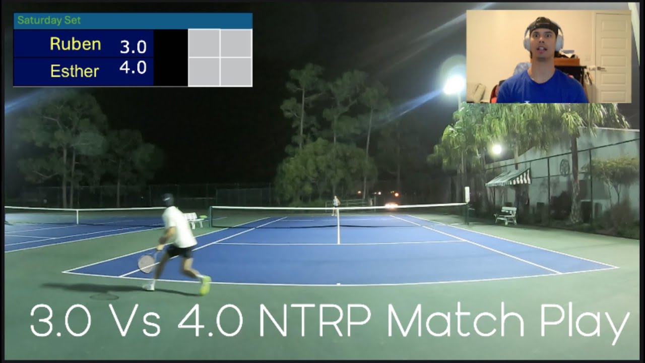 3.0 vs 4.0 NTRP Matchplay (I SURPRISED MYSELF)