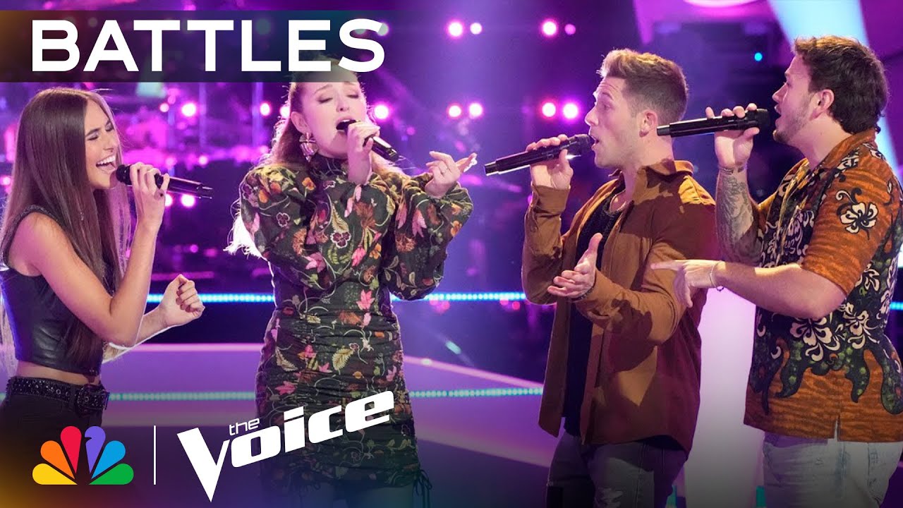 323 and Katie O.’s Beautiful Performance of “Lonesome Loser” | The Voice Battles | NBC