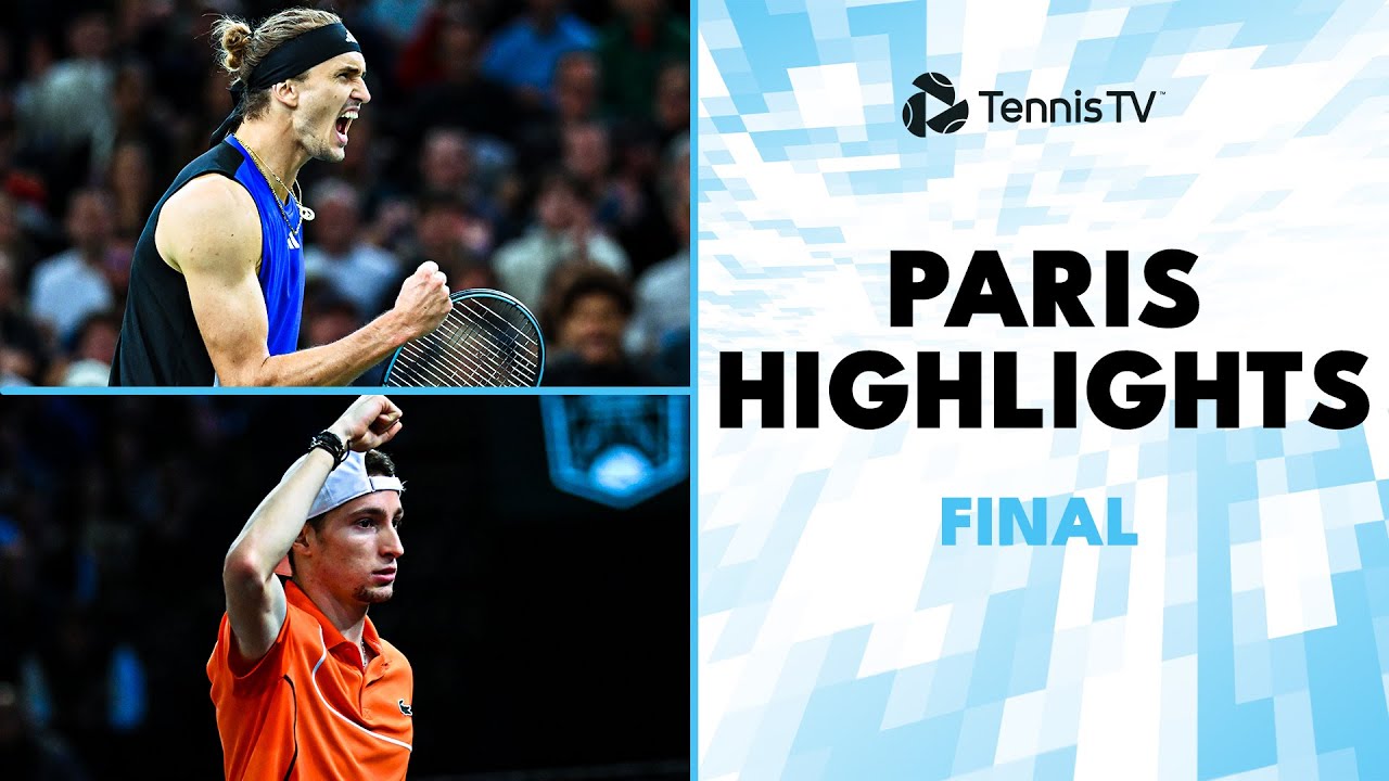 Alexander Zverev vs Ugo Humbert For The Title | Paris 2024 Final Highlights