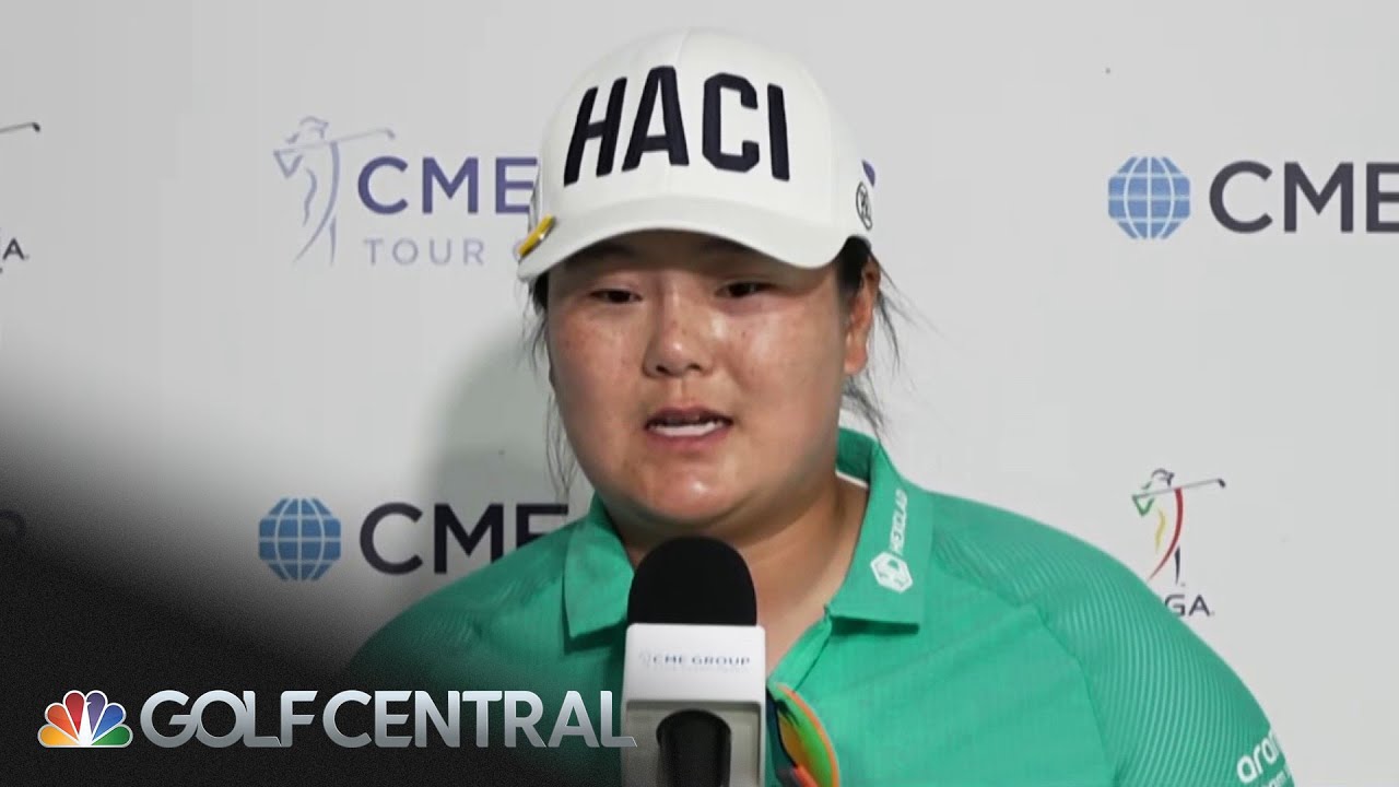 Angel Yin gets benefit of doubt on drop at CME Group Tour Championship | Golf Central | Golf Channel