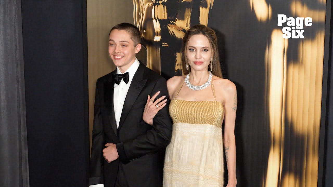 Angelina Jolie and son Knox, 16, make first joint red carpet appearance in 3 years