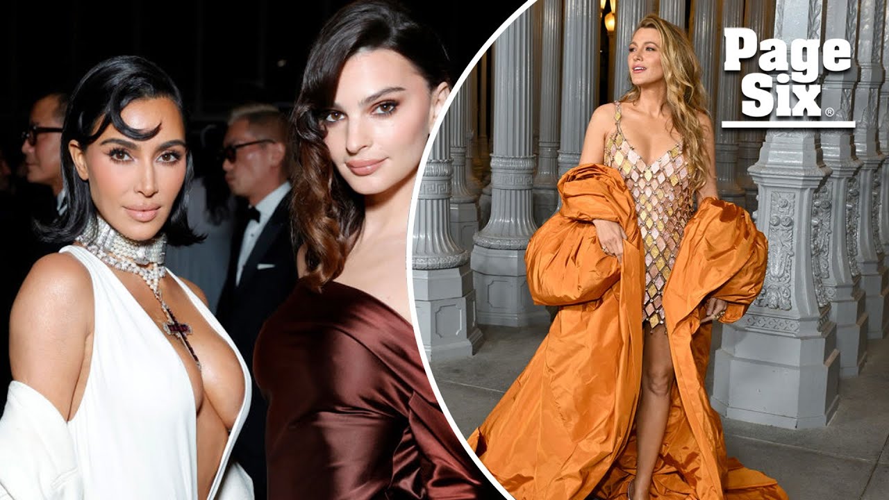 Best celebrity looks from the LACMA Gala red carpet: Kim Kardashian, Blake Lively, more