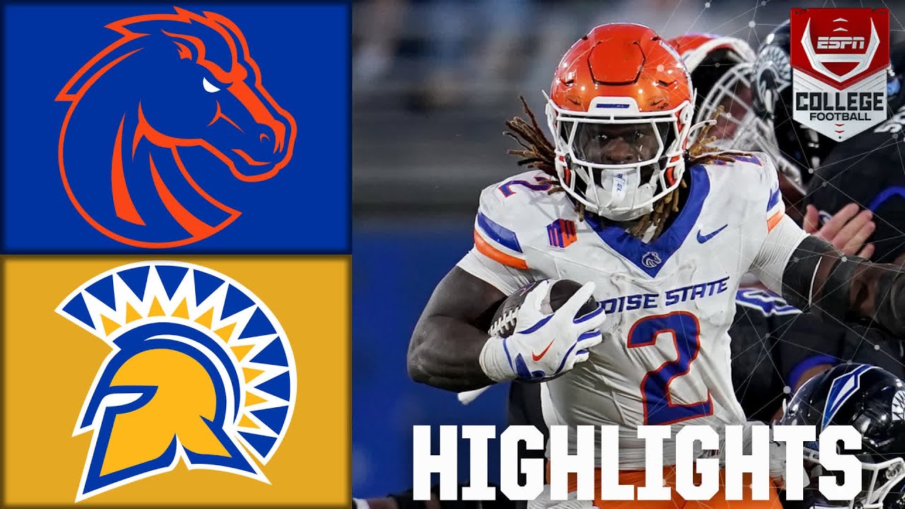 Boise State Broncos vs. San Jose State Spartans | Full Game Highlights | ESPN College Football