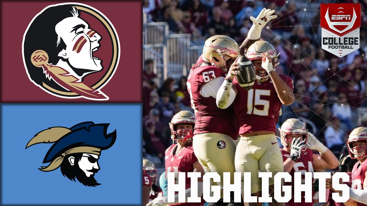 Charleston Southern Buccaneers vs. Florida State Seminoles | Full Game Highlights | ESPN CFB