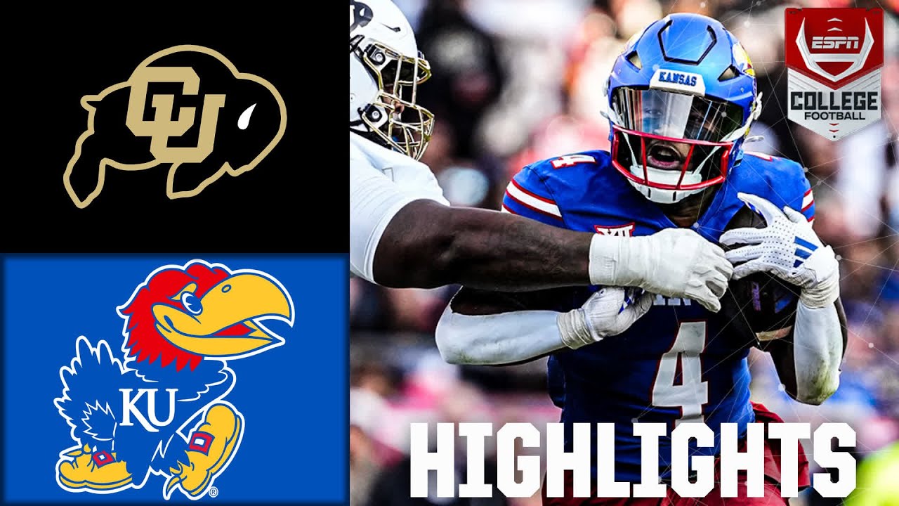 Colorado Buffaloes vs. Kansas Jayhawks | Full Game Highlights | ESPN College Football