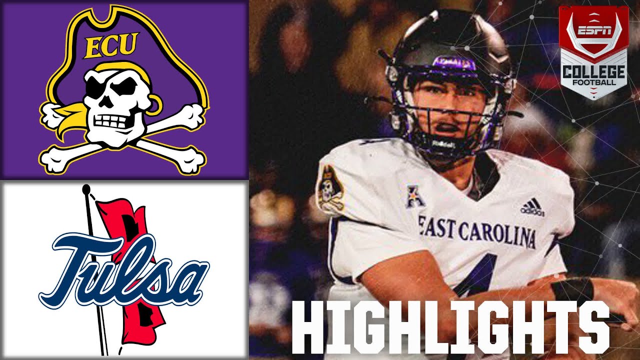 East Carolina Pirates vs. Tulsa Golden Hurricane | Full Game Highlights | ESPN College Football