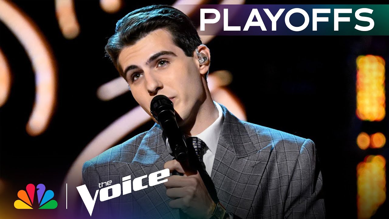 Edward Preble’s Stylish Version of Frank Sinatra’s “All of Me” | The Voice Playoffs | NBC