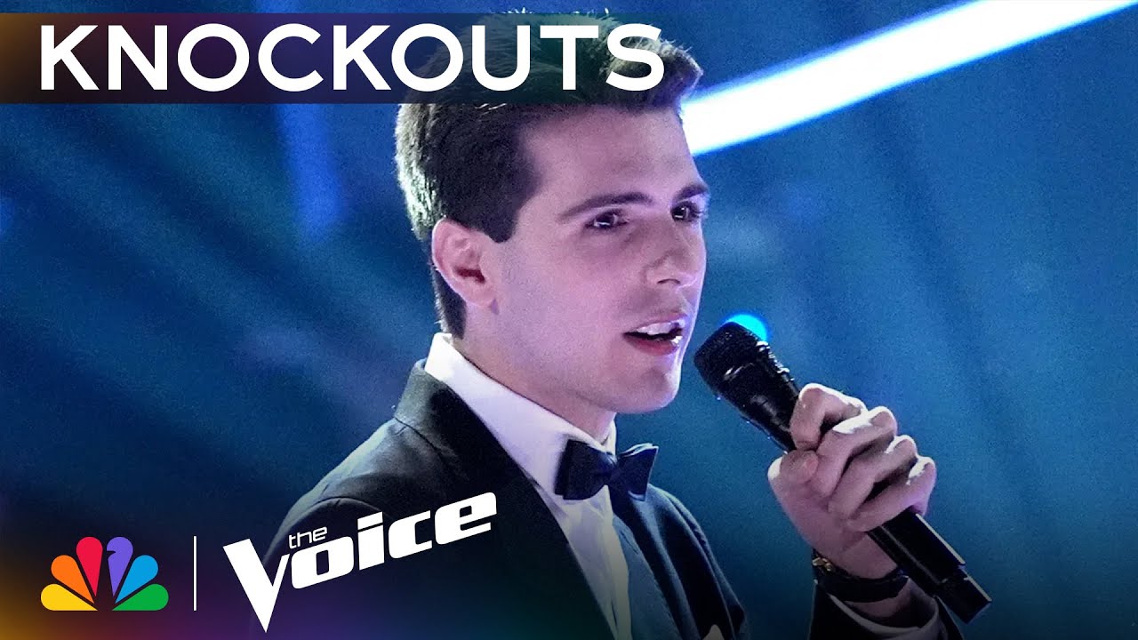 Edward Preble’s Voice Is Classic Perfection on “Send In the Clowns” | The Voice Knockouts | NBC