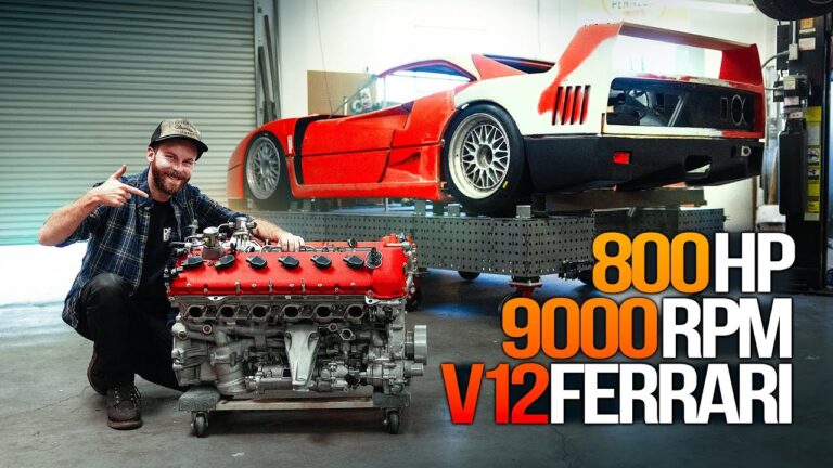 Ferrari Enzo V12 on Steroids! The ULTIMATE Engine for my F40!